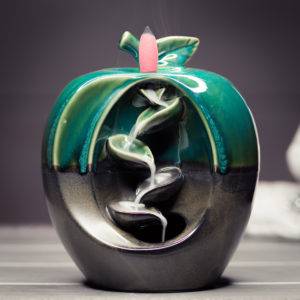 Incense Burner Waterfall Apple smoke preview